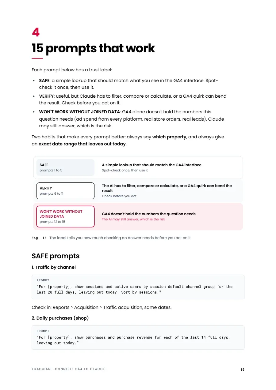 Page 19 of Connect GA4 to Claude