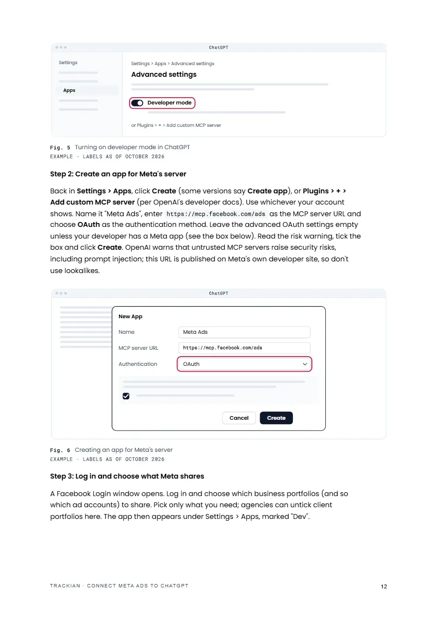 Page 13 of Connect Meta Ads to ChatGPT