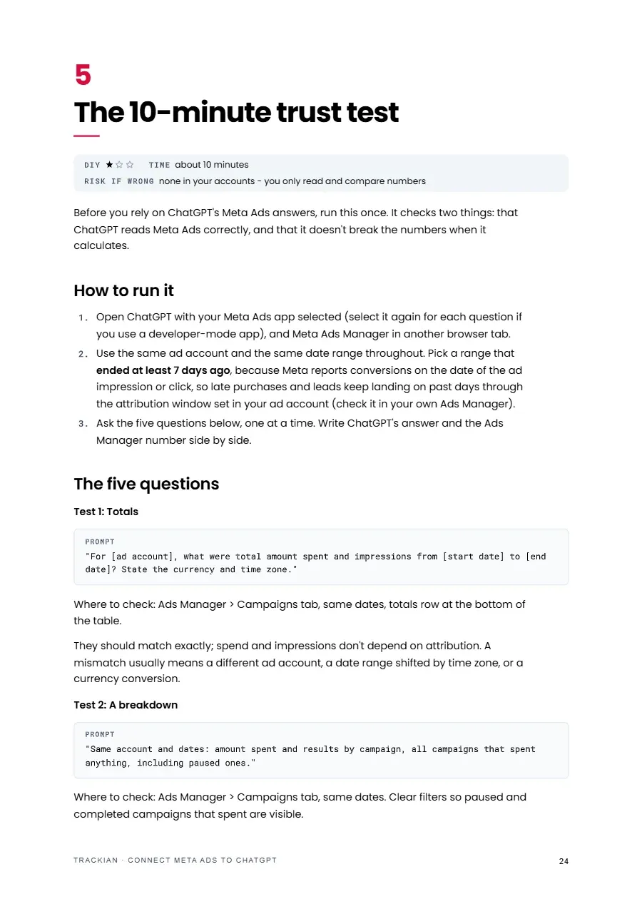 Page 25 of Connect Meta Ads to ChatGPT