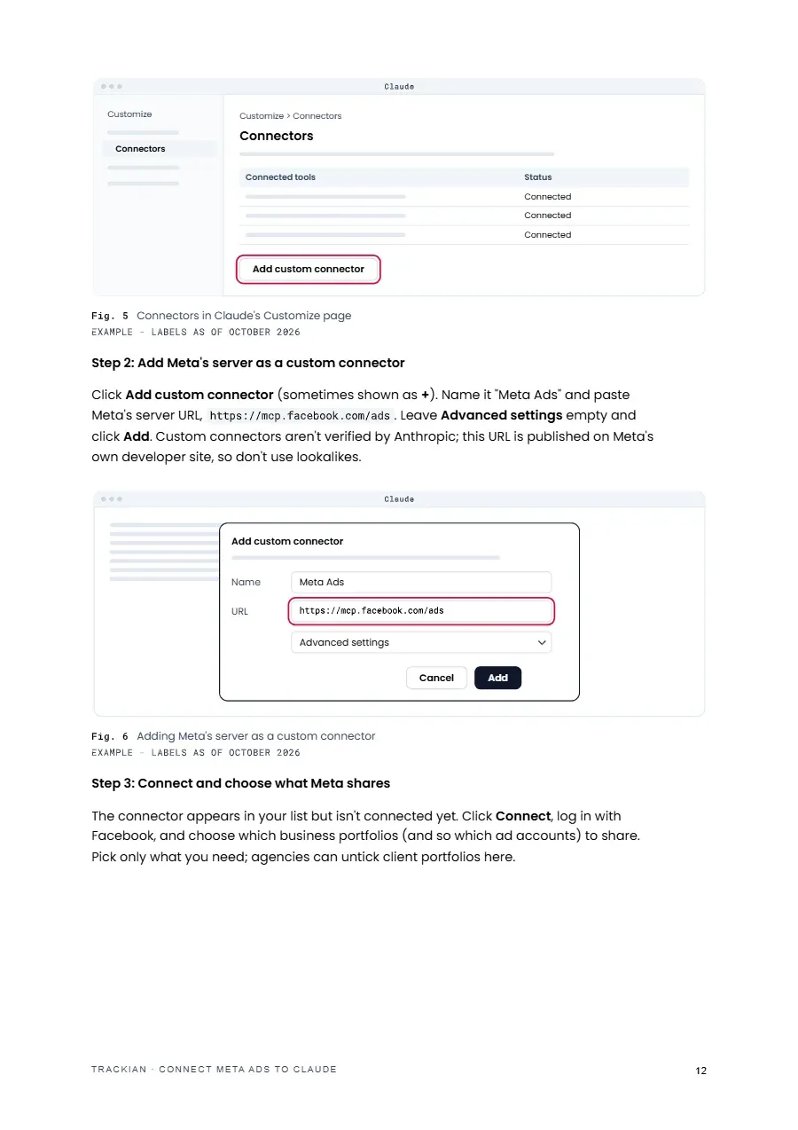 Page 13 of Connect Meta Ads to Claude