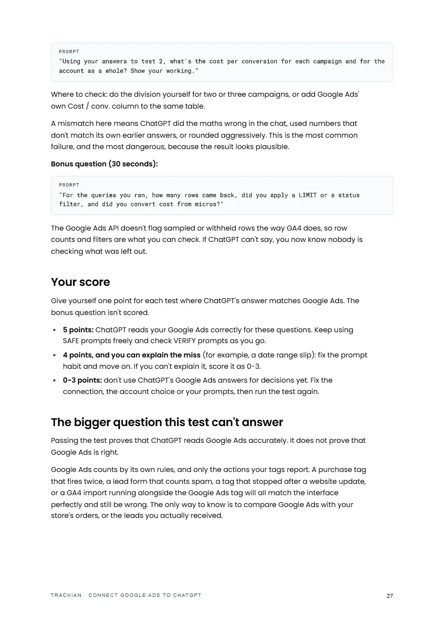 Page 28 of Connect Google Ads to ChatGPT