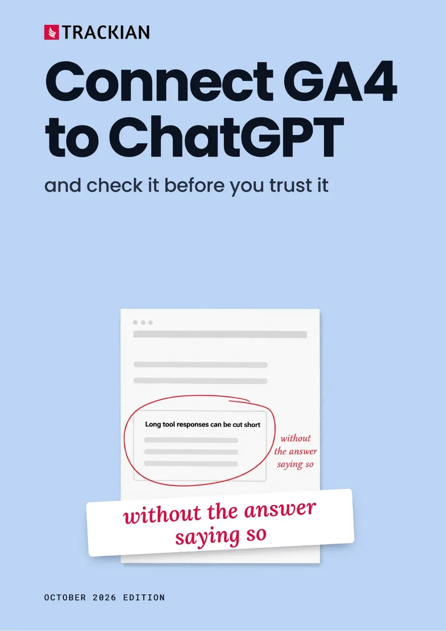 Page 1 of Connect GA4 to ChatGPT