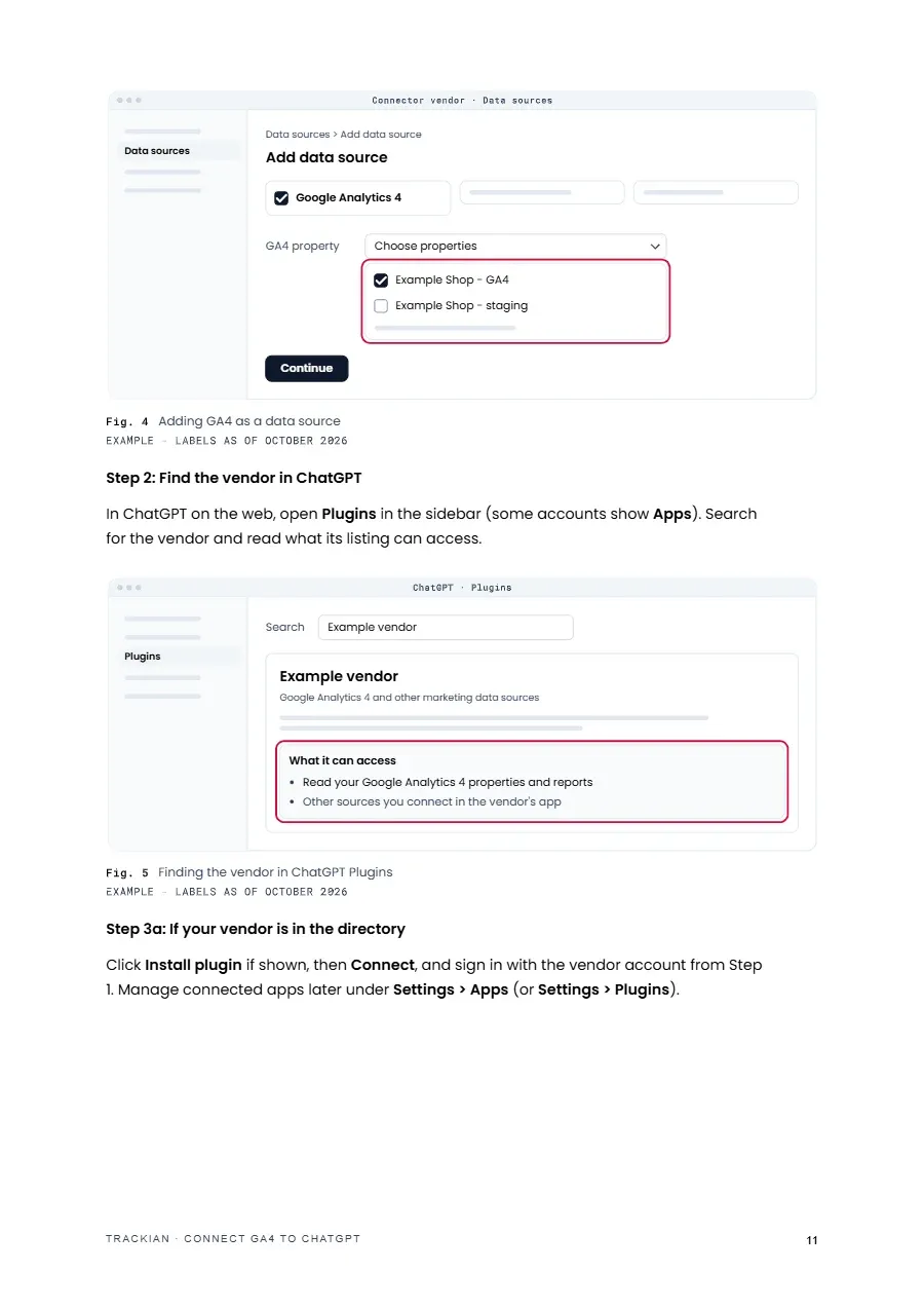Page 12 of Connect GA4 to ChatGPT