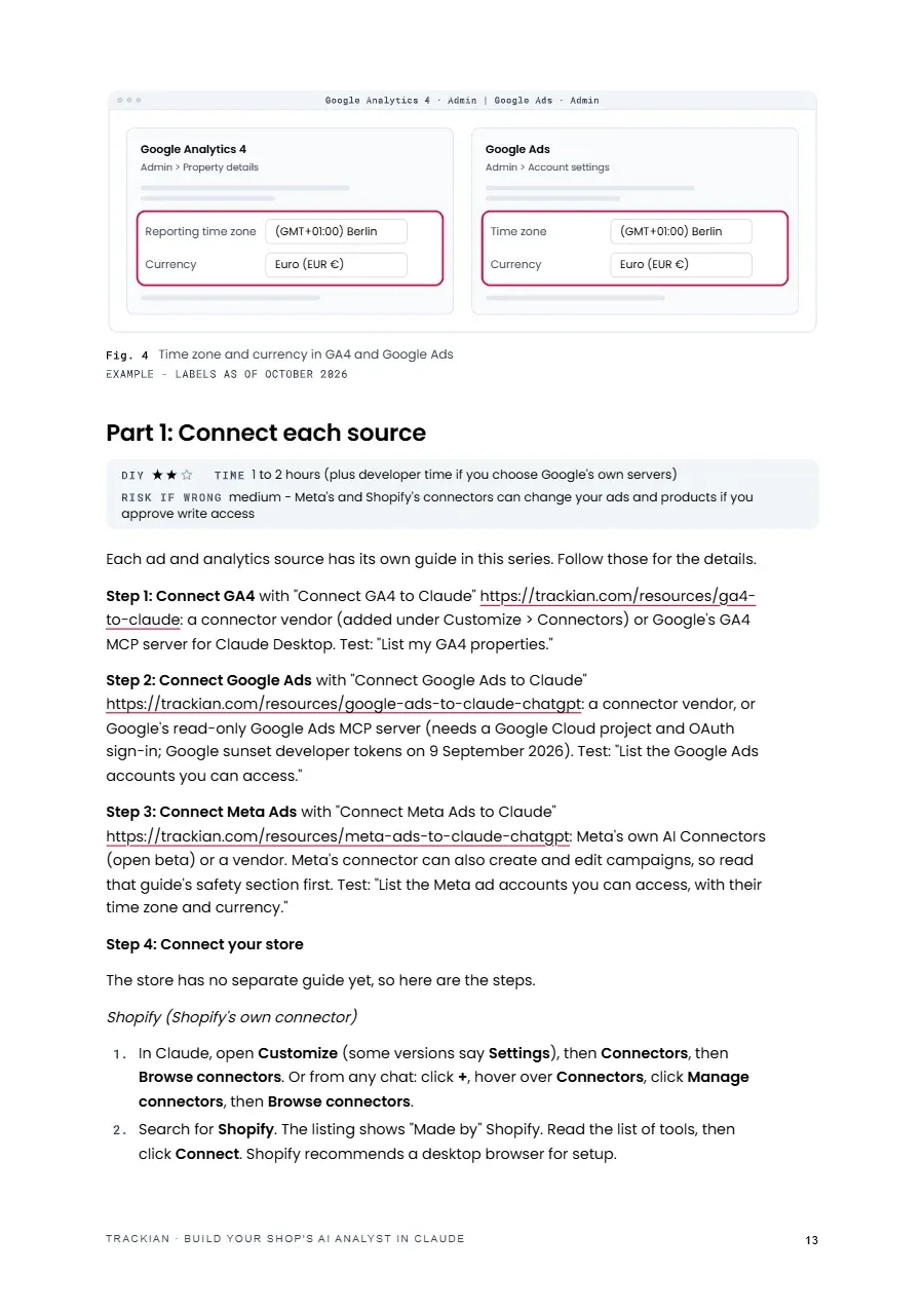 Page 14 of Build Your Shop's AI Analyst in Claude
