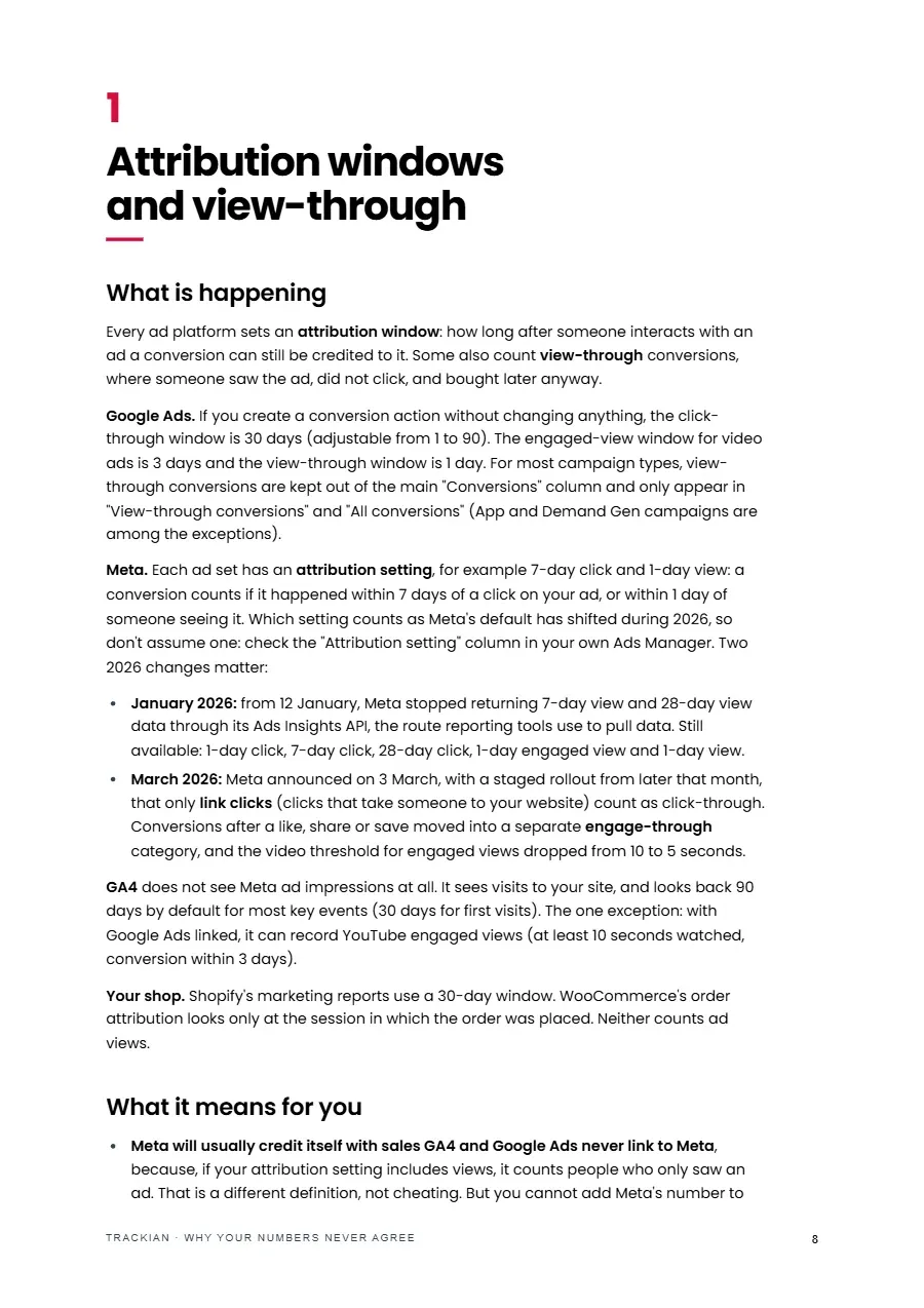 Page 9 of Why Your Numbers Never Agree