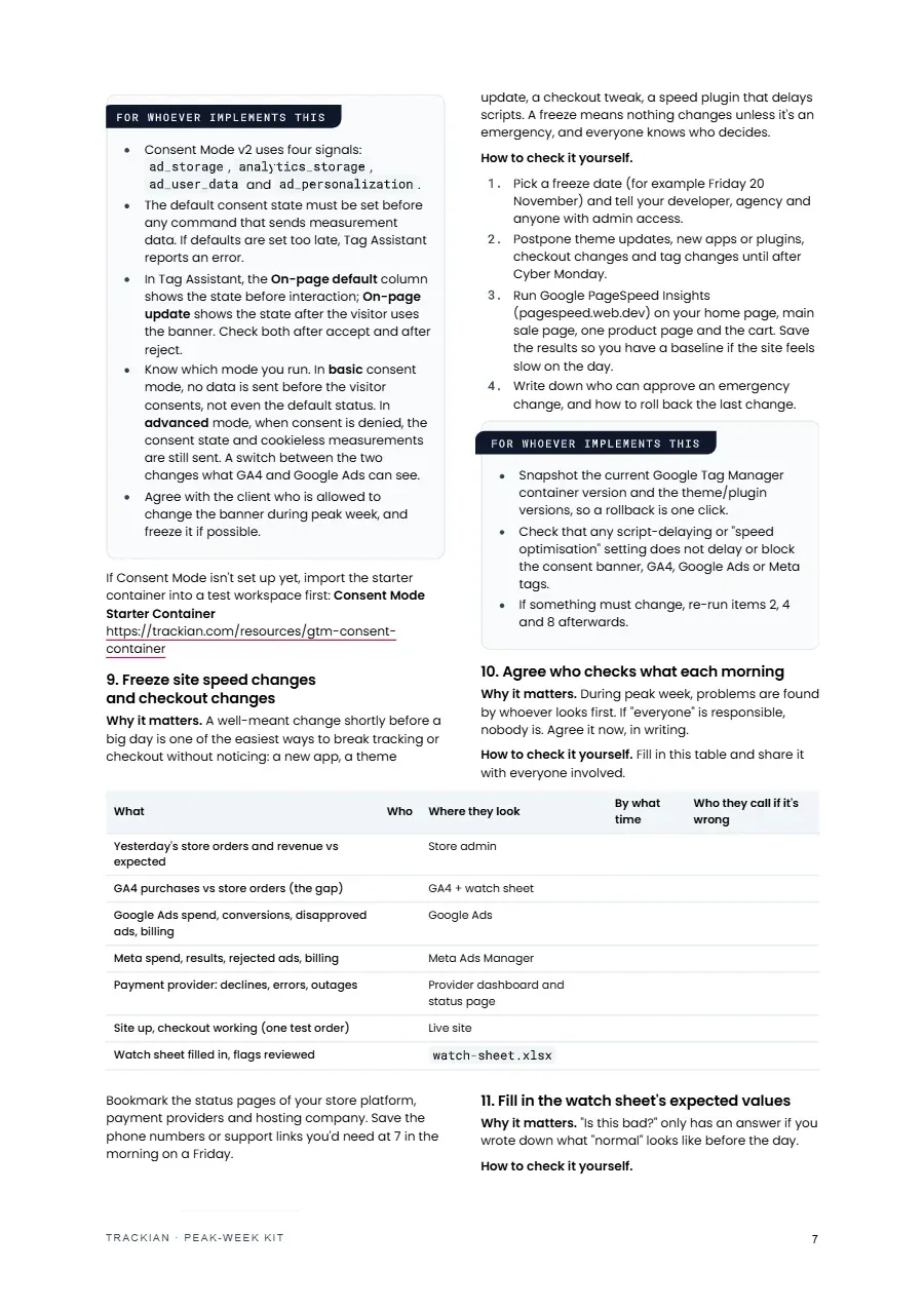 Page 8 of Peak-Week Kit