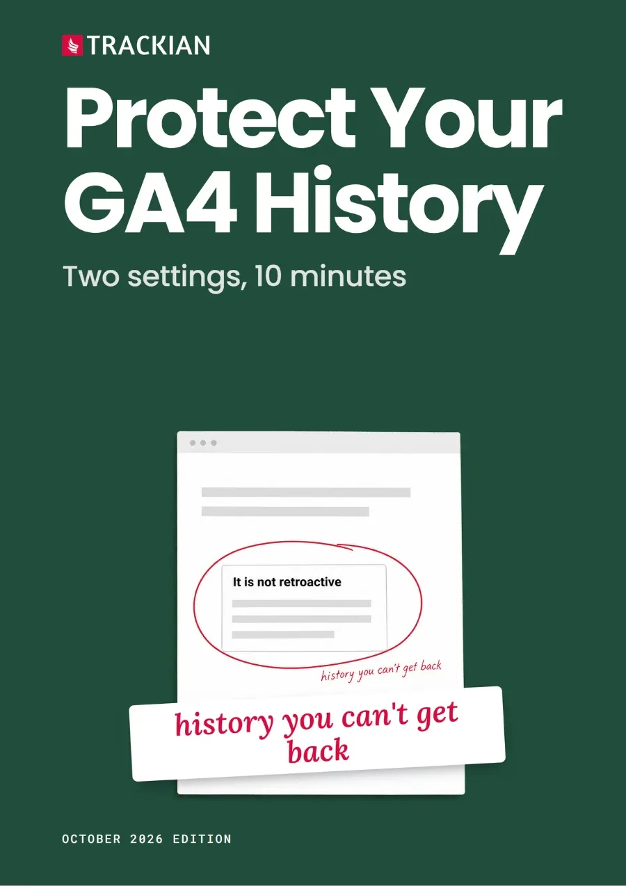 Page 1 of Protect Your GA4 History