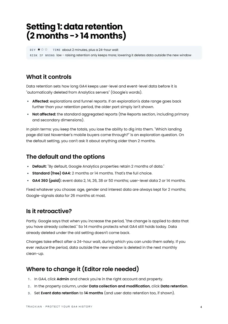 Page 5 of Protect Your GA4 History