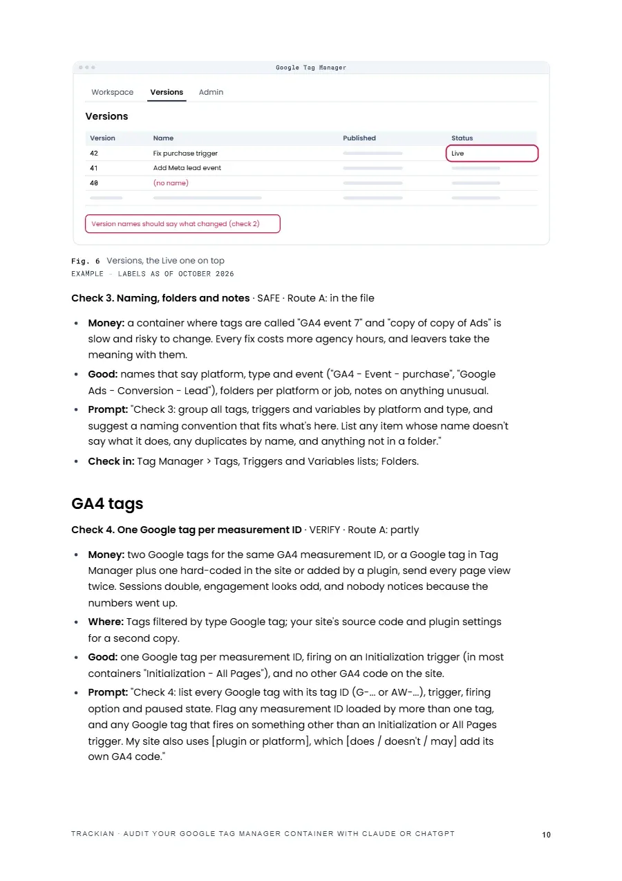 Page 11 of Audit Your Google Tag Manager Container With Claude or ChatGPT