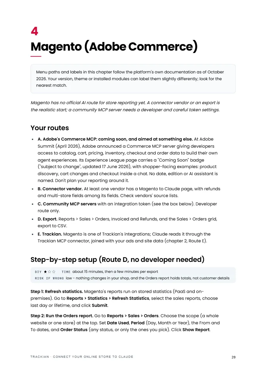 Page 21 of Connect Your Online Store to Claude