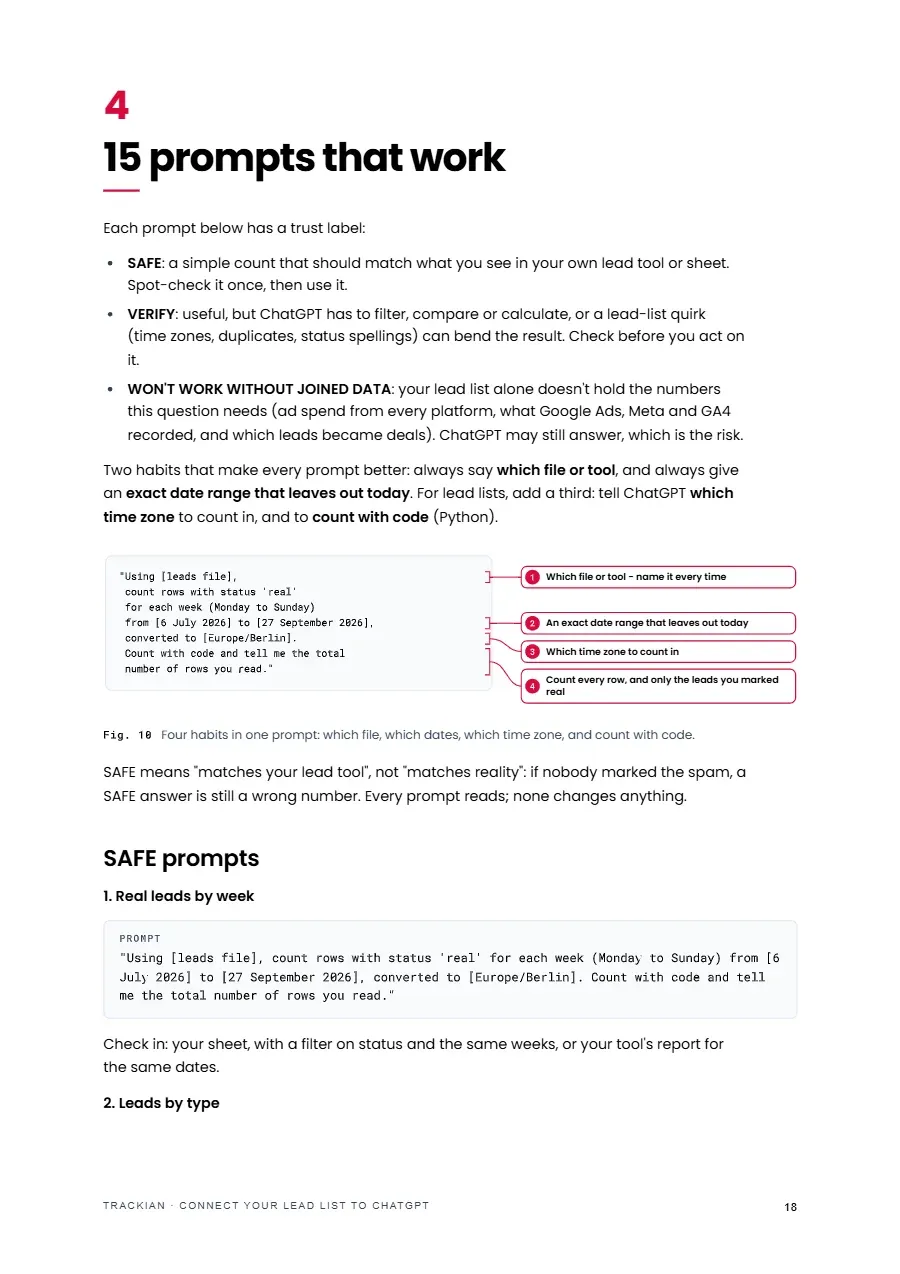 Page 19 of Connect Your Lead List to ChatGPT