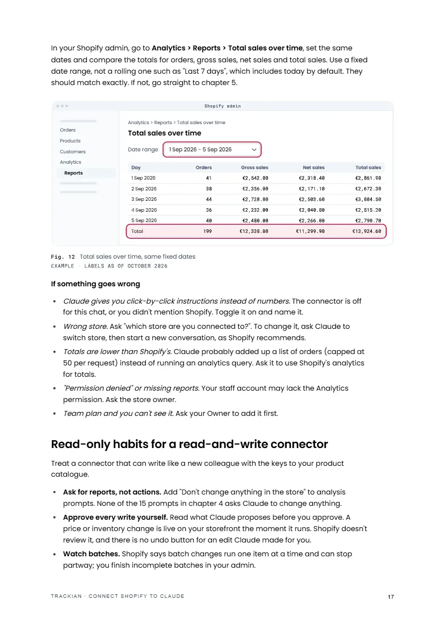 Page 18 of Connect Shopify to Claude