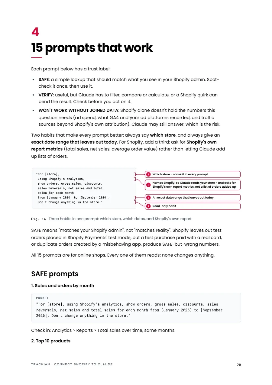 Page 21 of Connect Shopify to Claude
