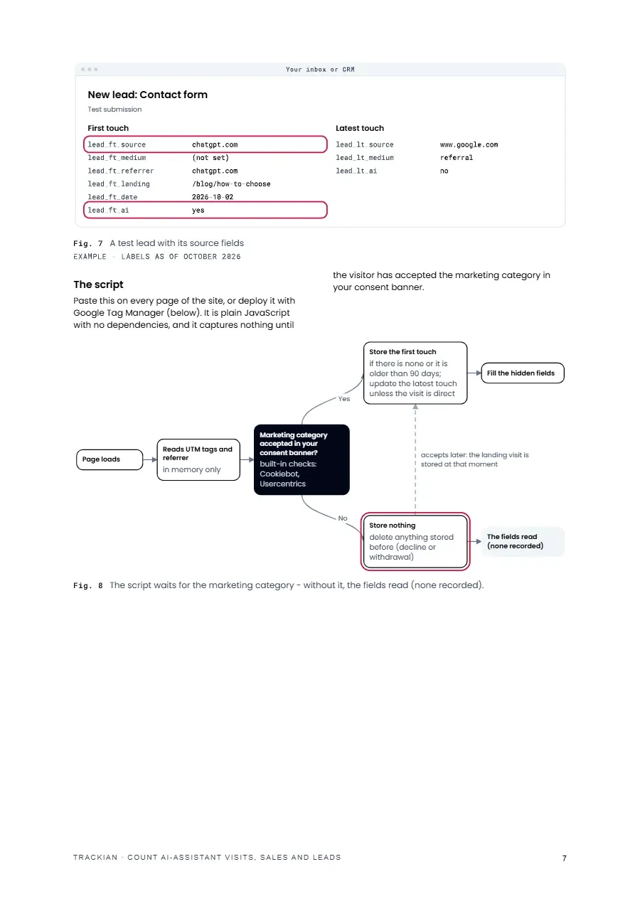 Page 8 of Paste-Ready Setup: Count AI-Assistant Visits, Sales and Leads