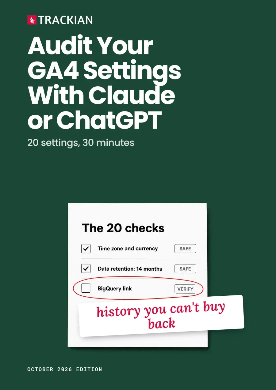 Page 1 of Audit Your GA4 Settings With Claude or ChatGPT