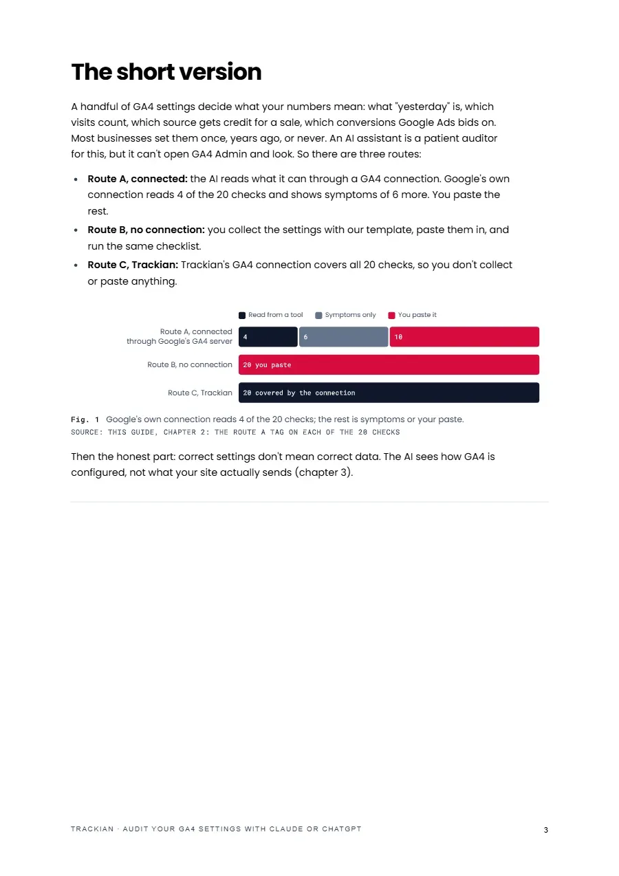 Page 4 of Audit Your GA4 Settings With Claude or ChatGPT