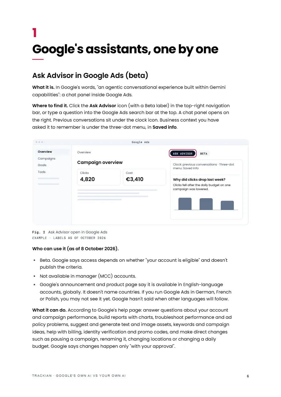 Page 7 of Google's Own AI vs Your Own AI