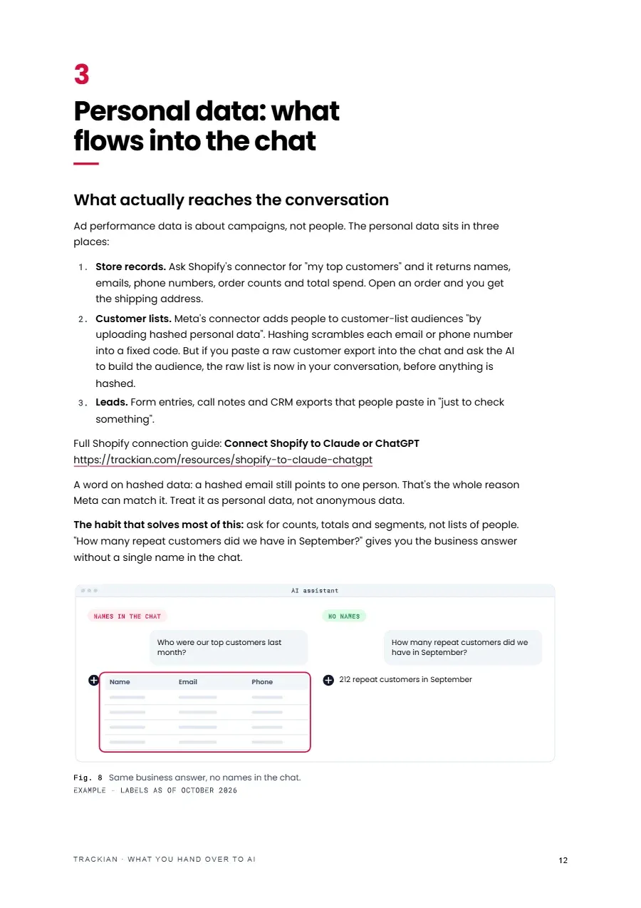 Page 13 of What You Hand Over to AI