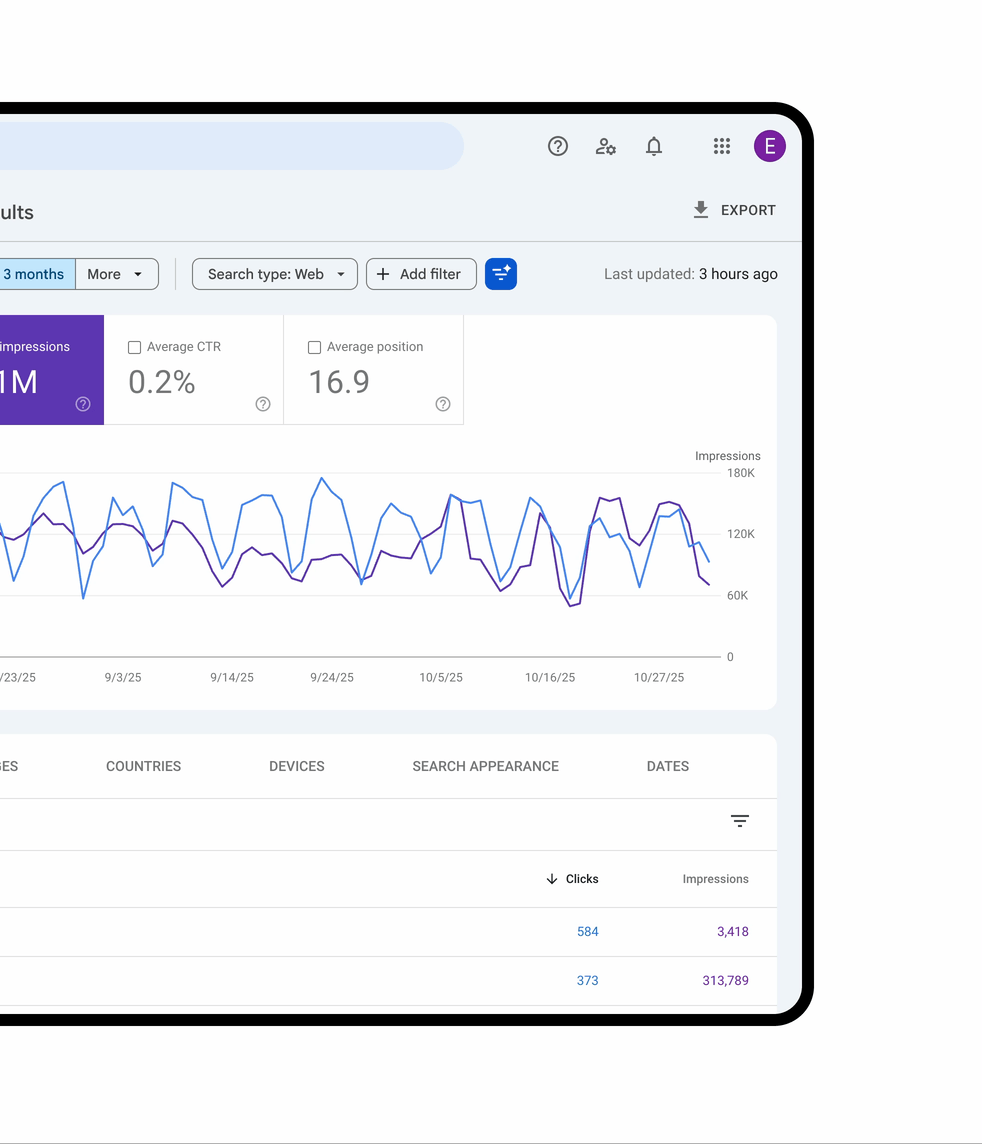 Google Search Console screenshot 3