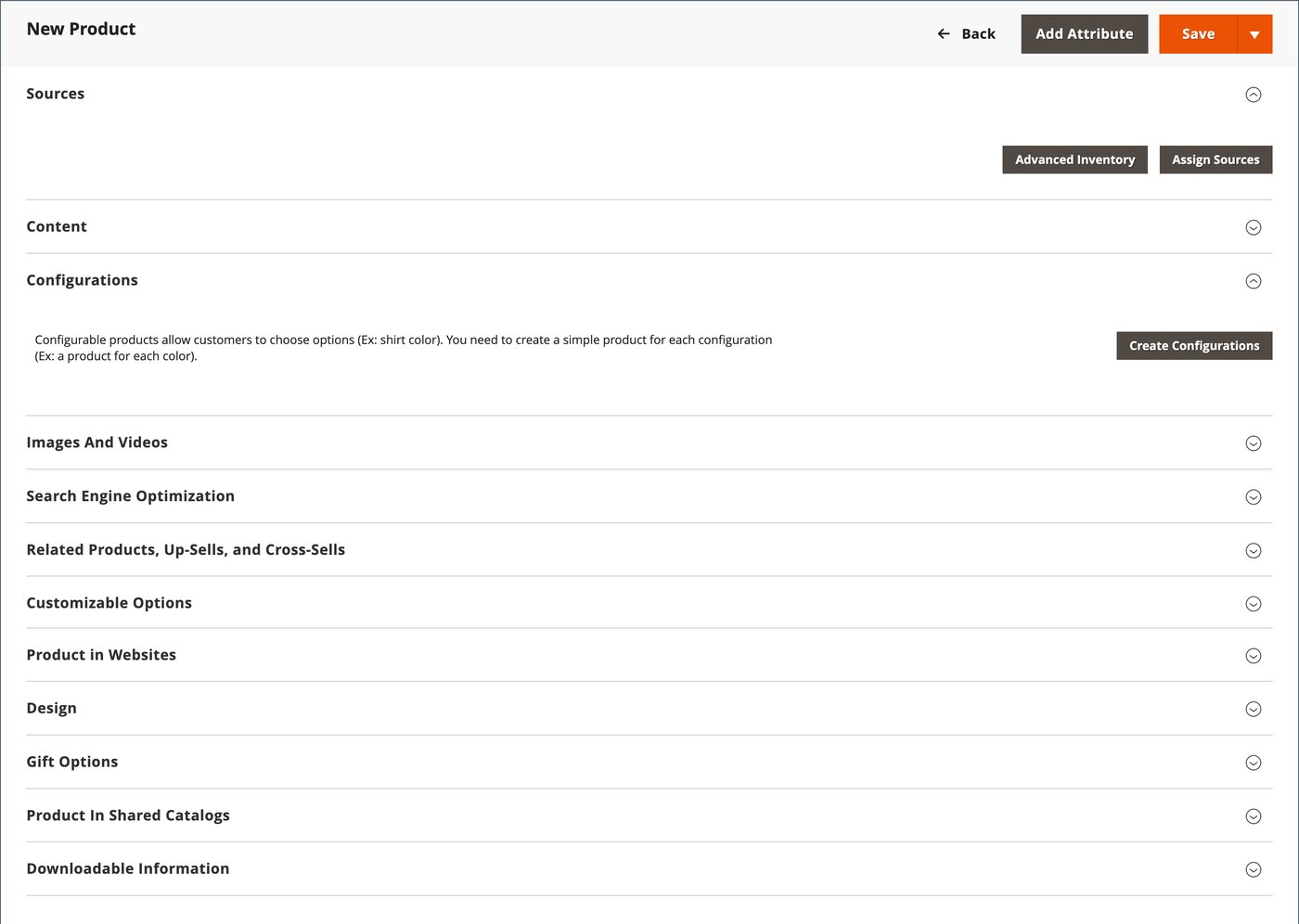 Captura 1 de Magento