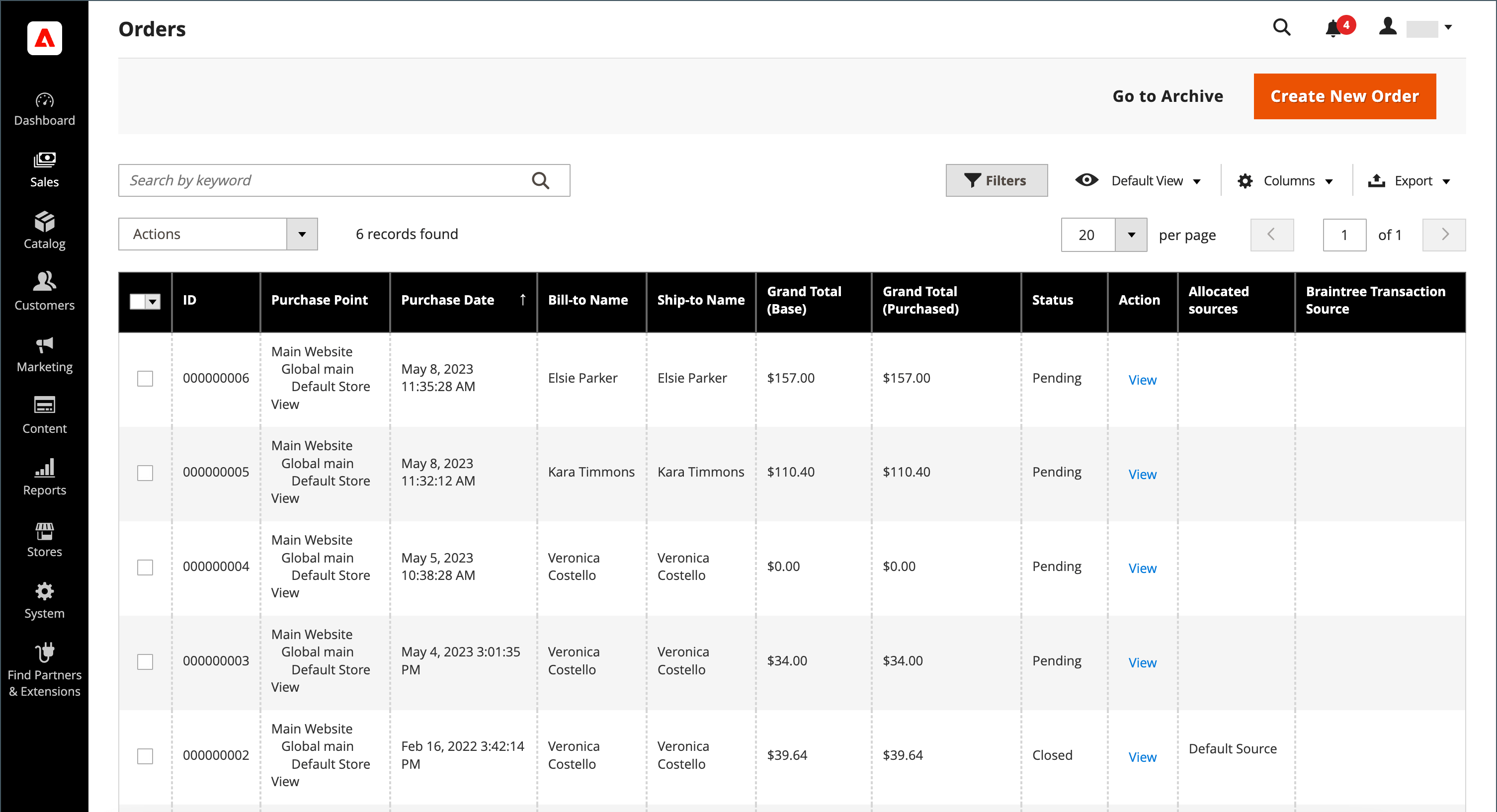 Captura 3 de Magento
