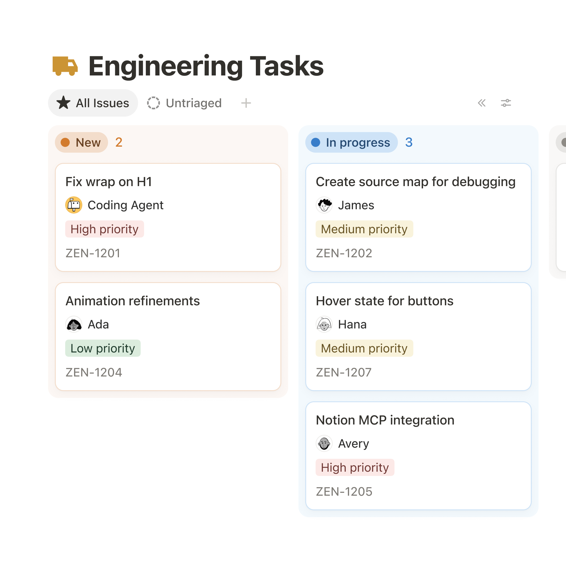 Task board