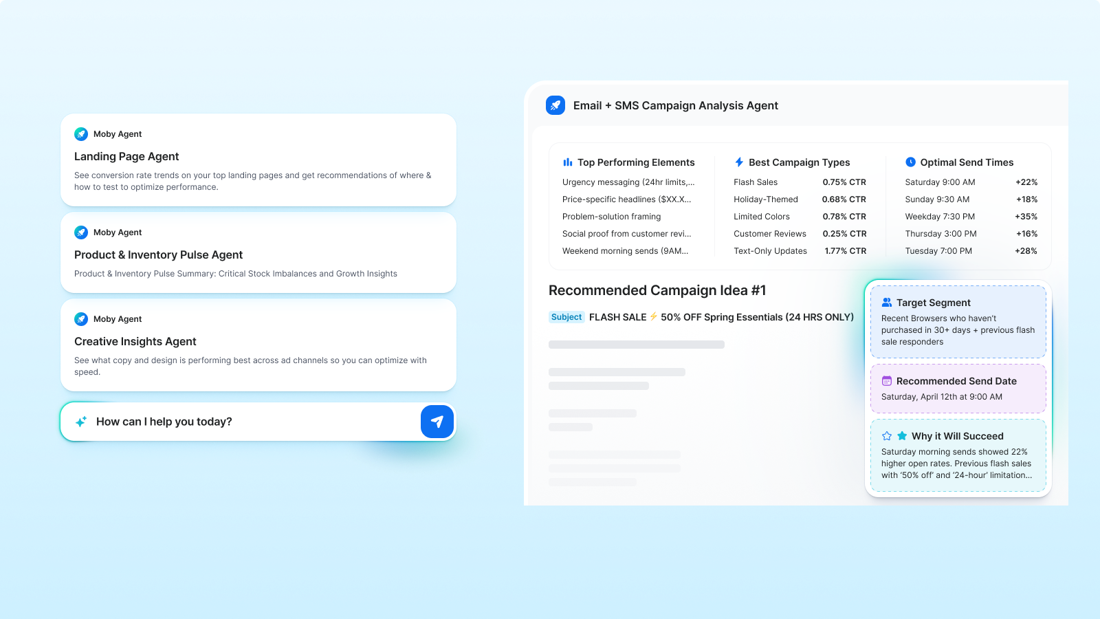 AI agents for marketing tasks