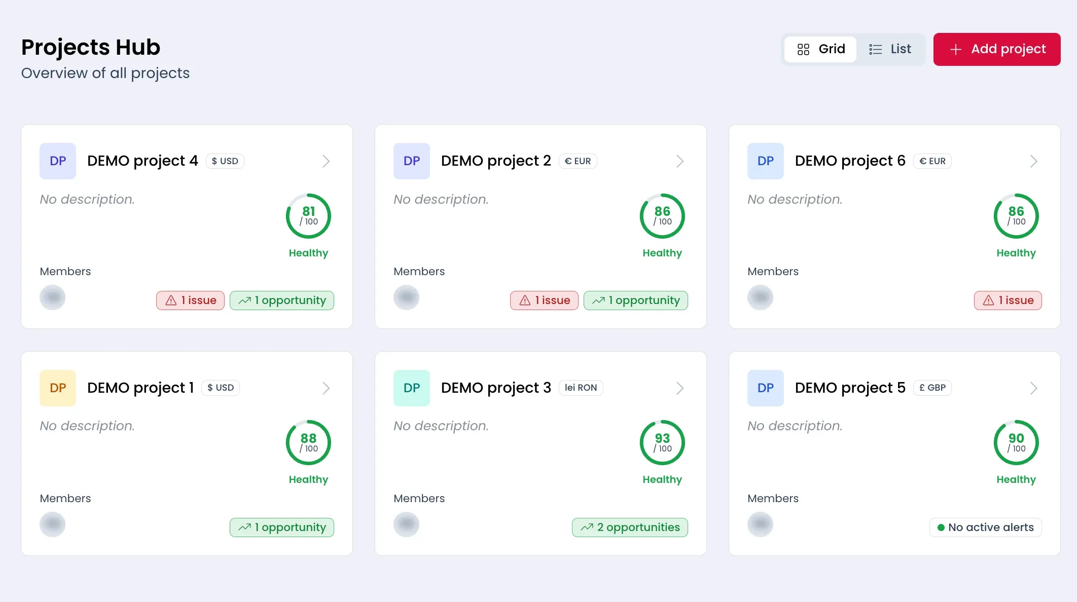 Cada cliente, un solo espacio de trabajo