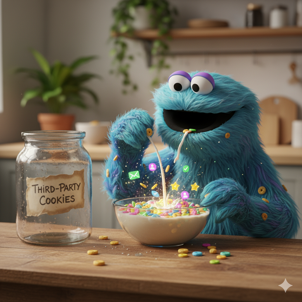 How the Cookie Monster Ate Our Visibility (And What We’re Baking Instead)